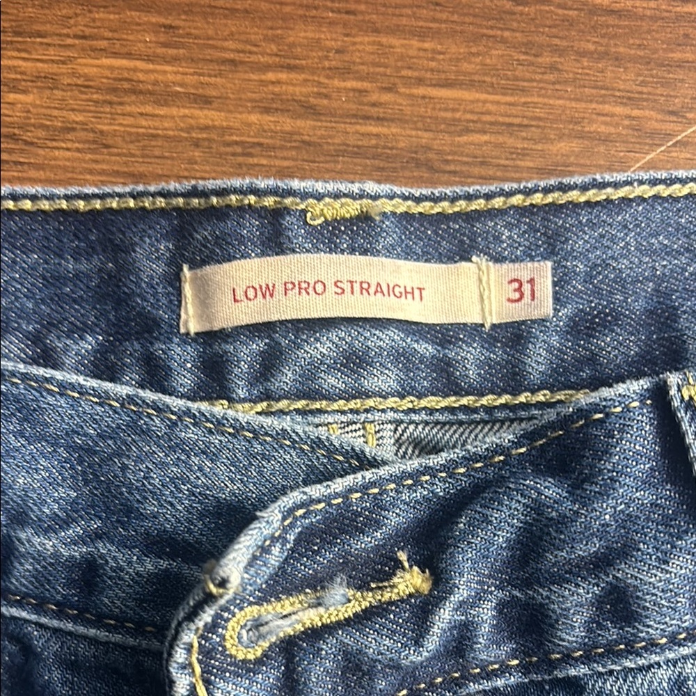 Low Pro Straight Women's Blue Jeans